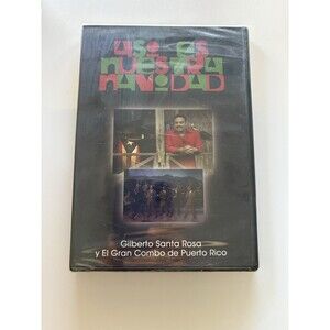 Gilberto Santa Rosa El Gran Combo Asi Es Nuestra Navidad DVD New Sealed Salsa PR